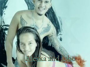 Aleska_and_lobo