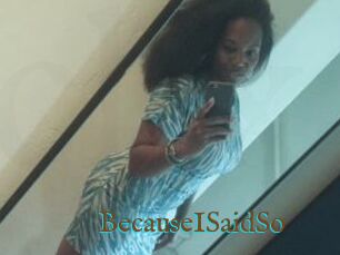 BecauseISaidSo