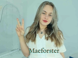 Maeforster